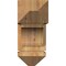 Ekena Millwork Imperial Arts and Crafts Rough Sawn Bracket w/ Offset Brace, Western Red Cedar, 8"W x 18"D x 18"H BKT0806X18X18IMP03RWR - alternate 4